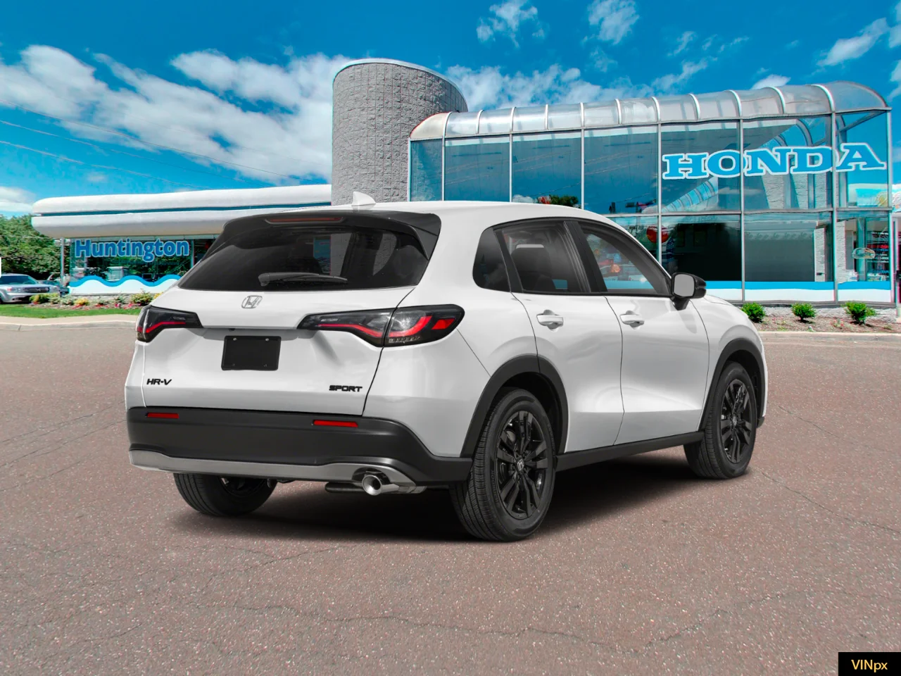 New 2027 Platinum White Pearl Honda Sport AWD image 2