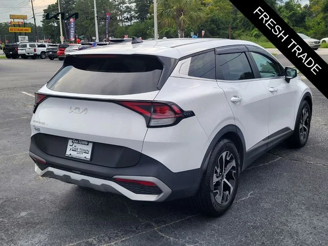 Certified Used 2023 White Kia EX image 2