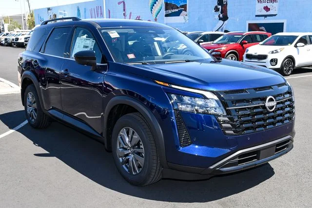 New 2026 Deep Ocean Blue Pearl Nissan SV image 45