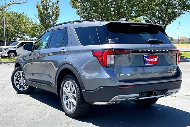 New 2026 Carbonized Gray Metallic Ford Active image 3