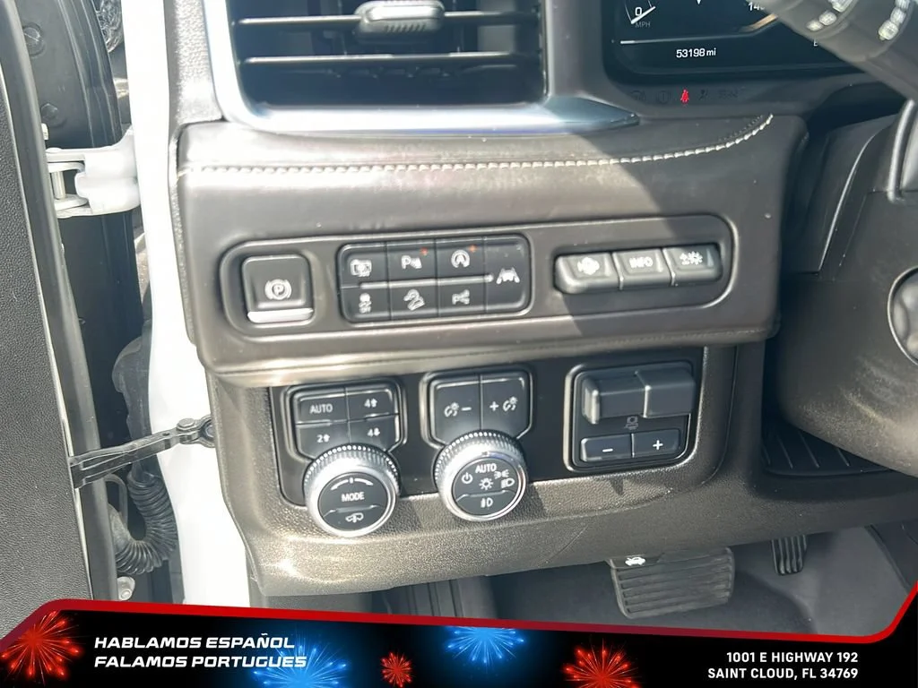 Used 2023 White Frost Tricoat GMC Denali Ultimate image 16