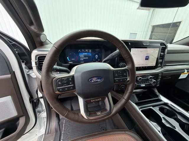 New 2027 Star White Metallic Tri-Coat Ford F-350® King Ranch® image 14