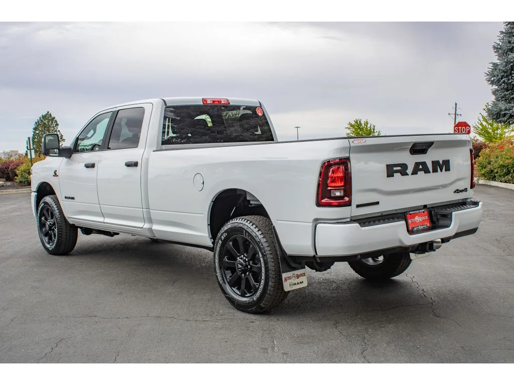 New 2026 Bright White Clear-Coat Exterior Paint RAM Big Horn image 6
