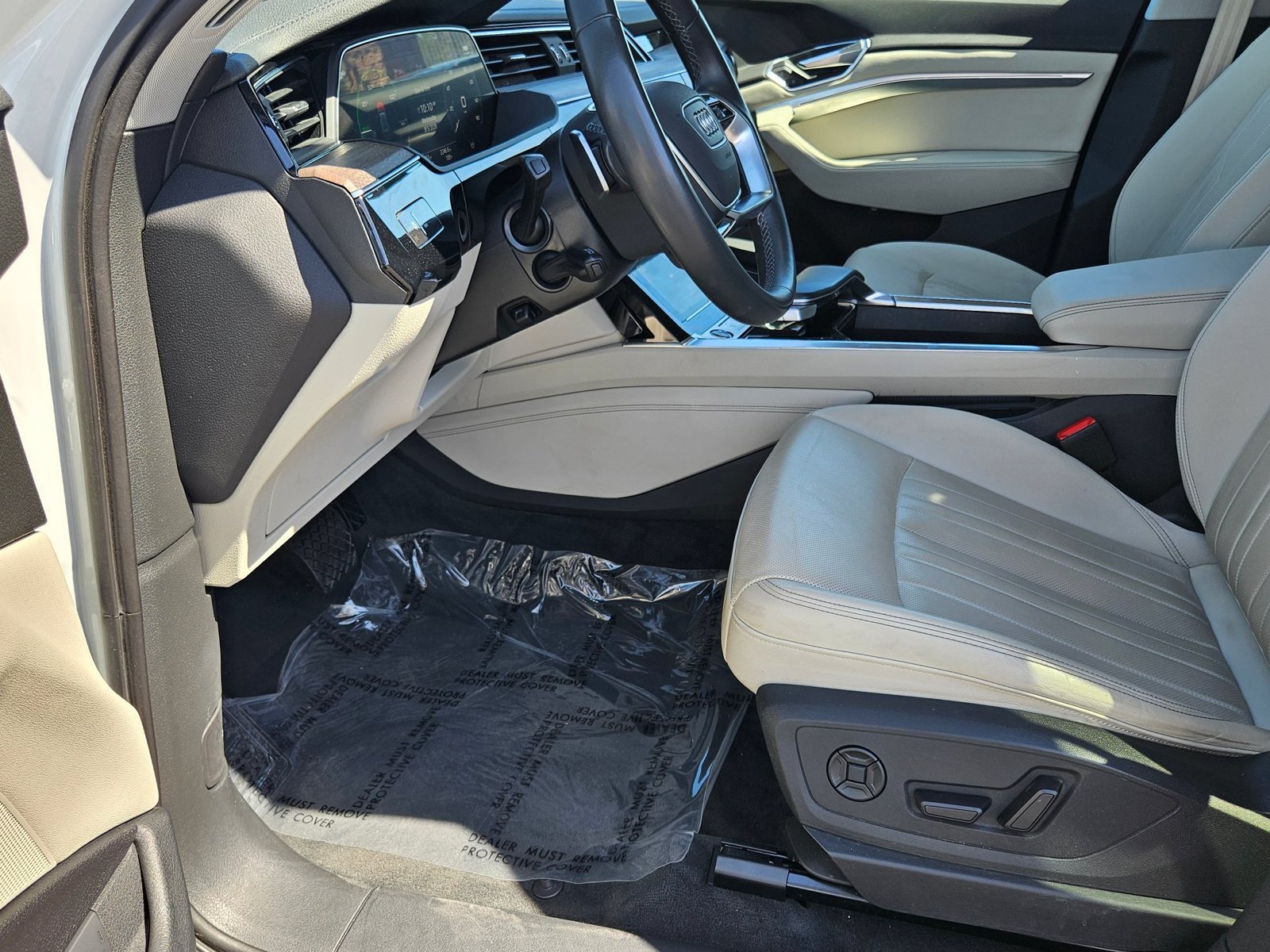 Used 2023 Glacier White Metallic Audi Premium Plus image 16