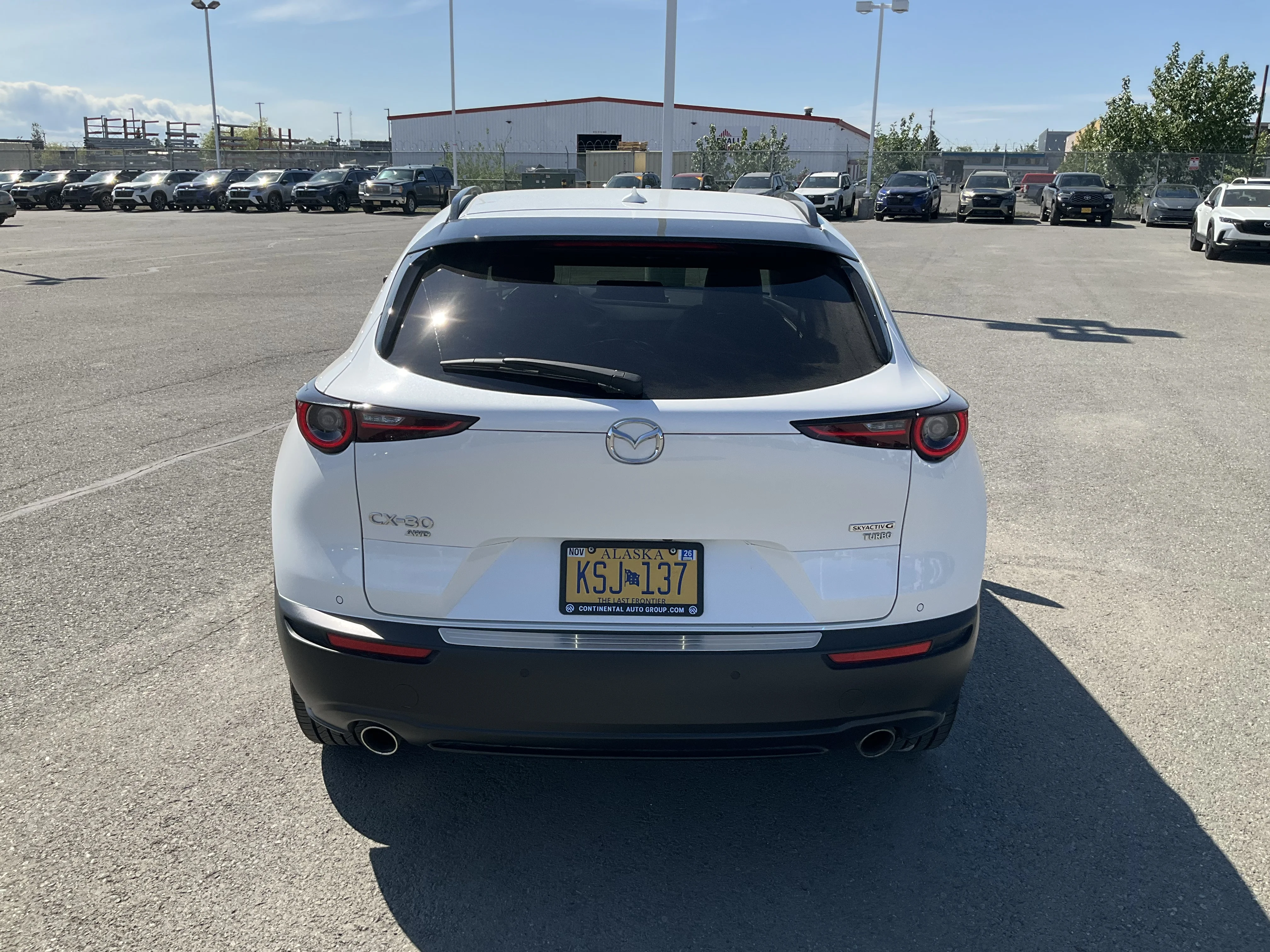 Certified Used 2025 Snowflake White Pearl Mica Mazda 2.5 Turbo Premium Plus Package image 4