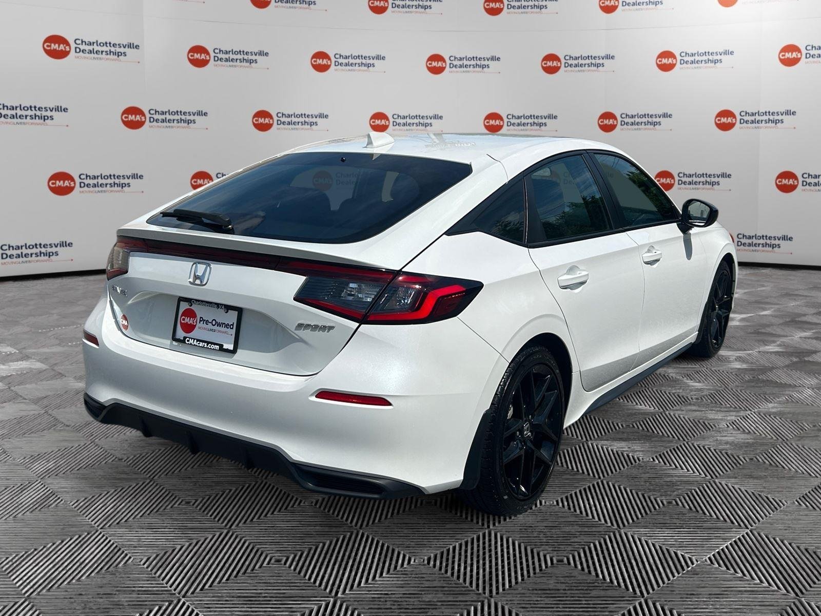 Used 2025 Platinum White Pearl Honda Sport image 5
