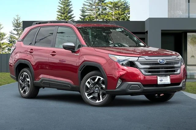 New 2026 CRIMSON RED PEARL Subaru Premium Hybrid image 2