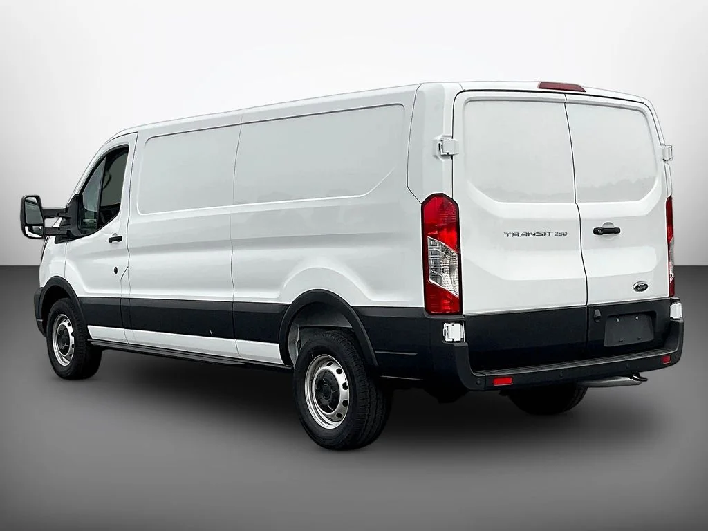 New 2025 Oxford White Ford Cargo Van image 3