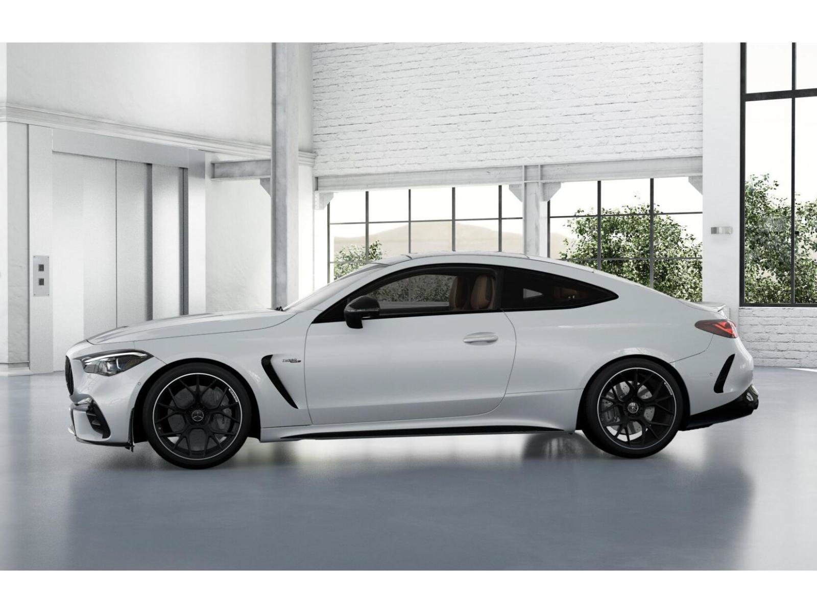 New 2026 MANUFAKTUR Moonlight White Metallic Mercedes-Benz AMG® CLE 53 4MATIC+ Coupe image 47