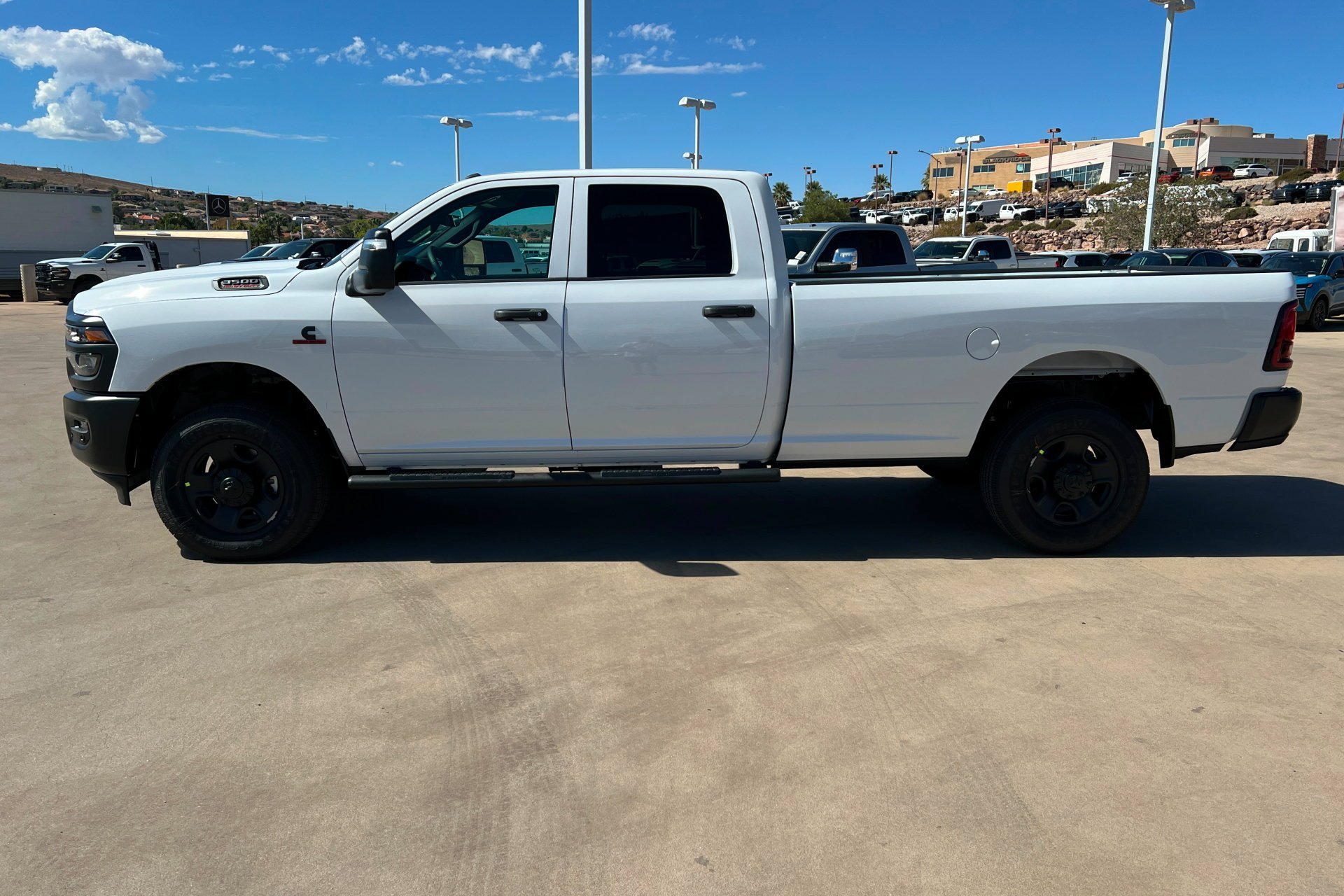 New 2027 Bright White Clear-Coat Exterior Paint RAM Tradesman image 2