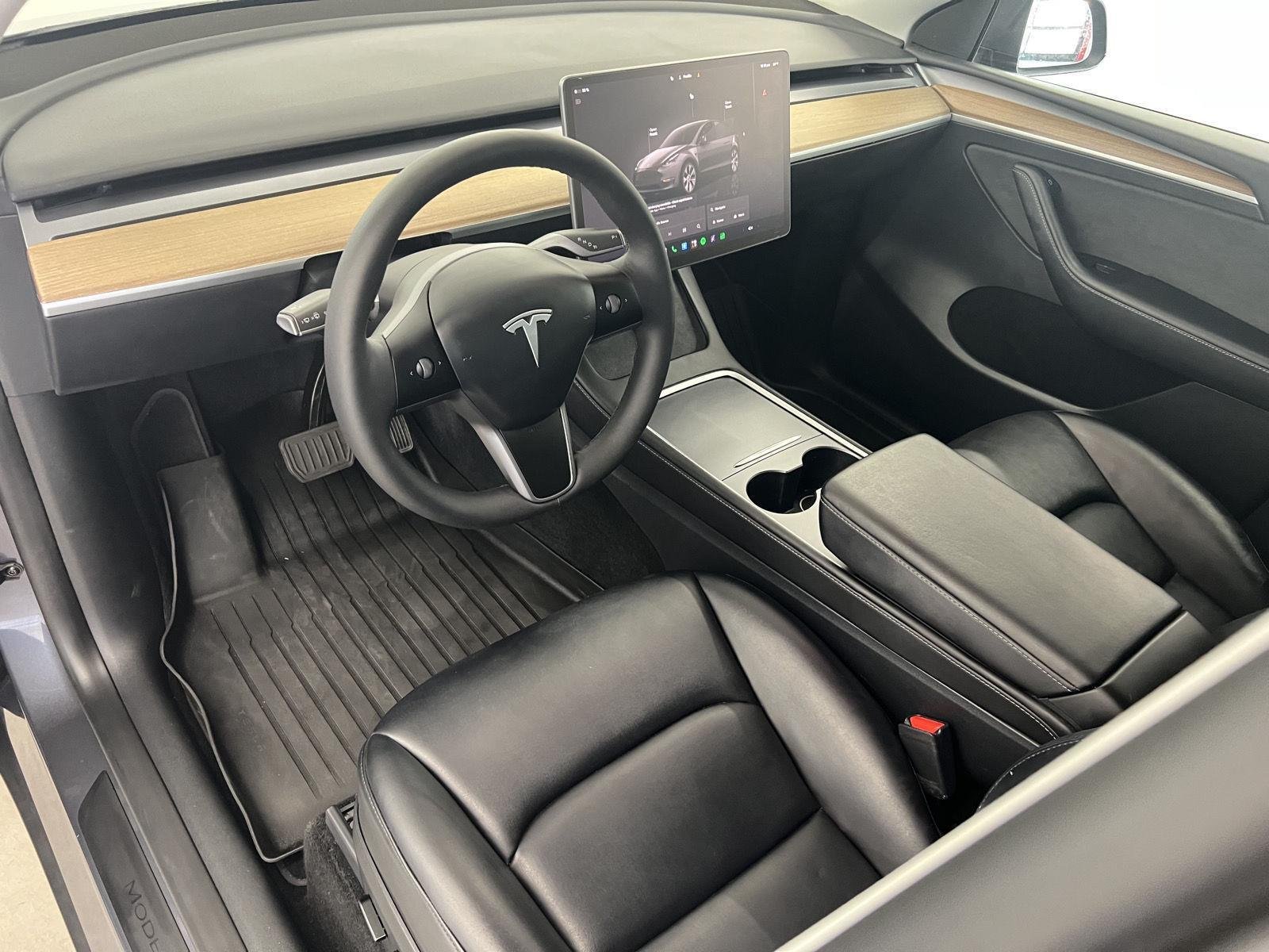 Used 2023 GRAY Tesla Long Range Dual Motor All-Wheel Drive image 13