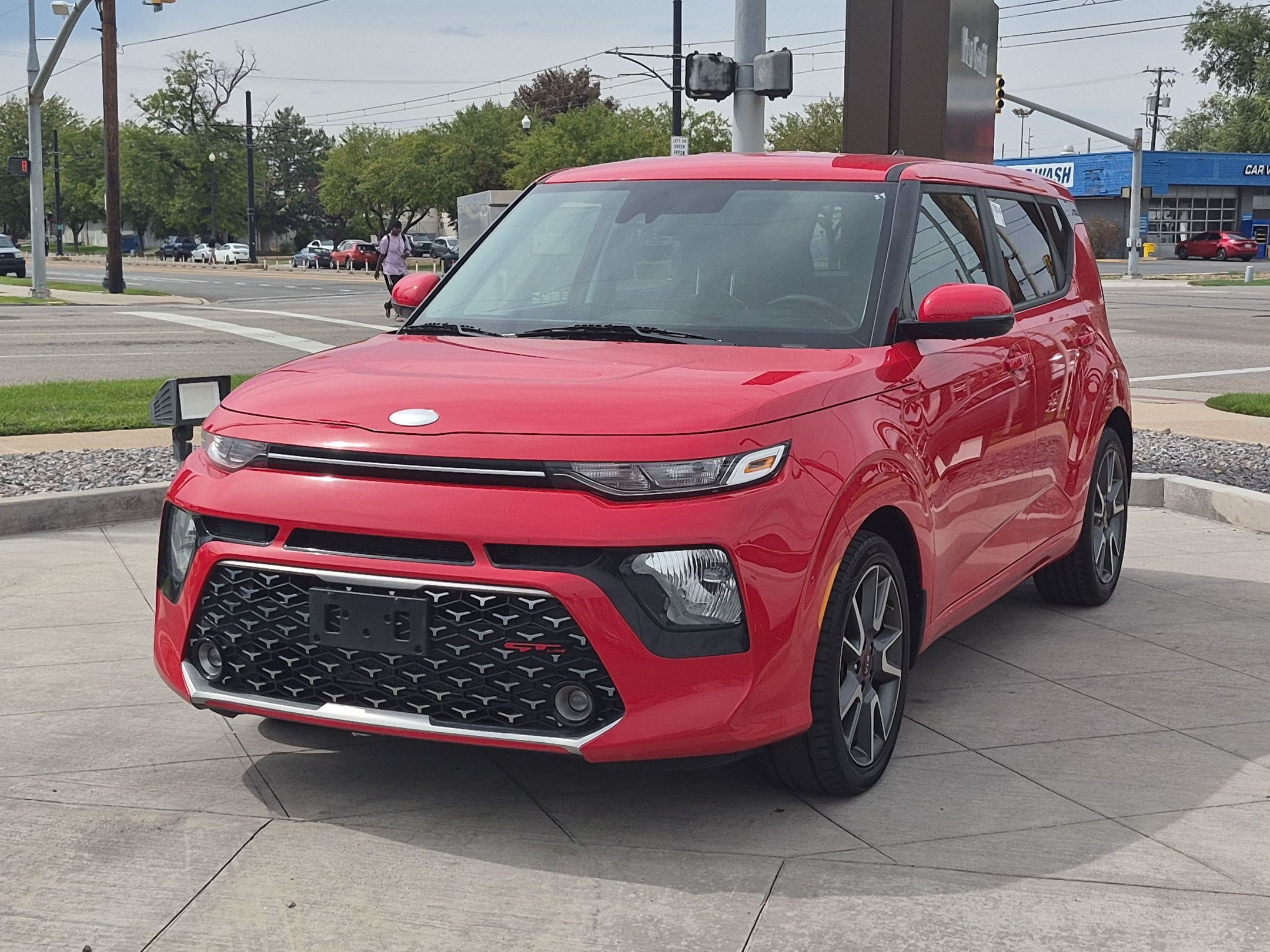 Used 2020 Inferno Red Kia GT-Line image 8