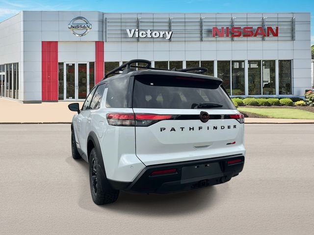 New 2026 Everest White Pearl TriCoat / Super Black Two-tone Nissan Rock Creek® image 5