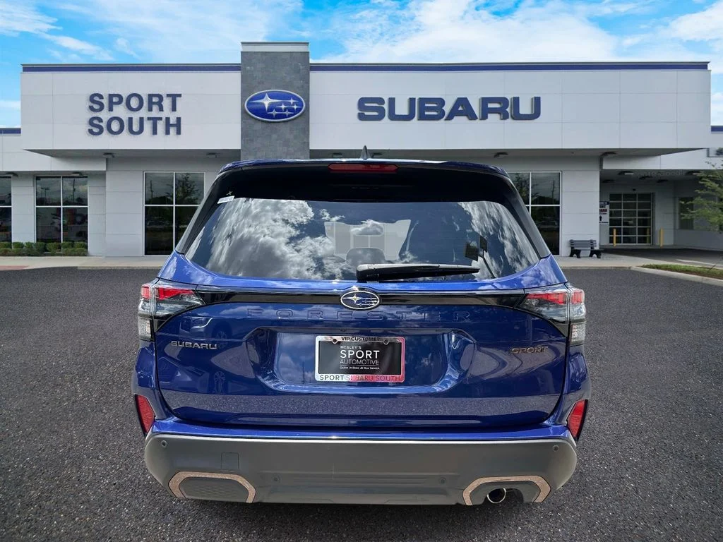 Certified Used 2025 Blue Subaru Sport image 4
