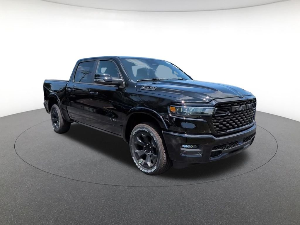 New 2026 Diamond Black Crystal Pearl-Coat Exterior Paint RAM Big Horn image 3