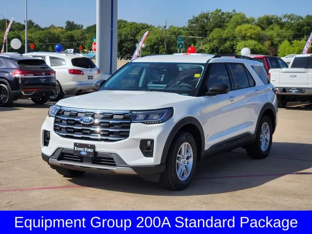 New 2026 Star White Metallic Tri-Coat Ford Active image 3