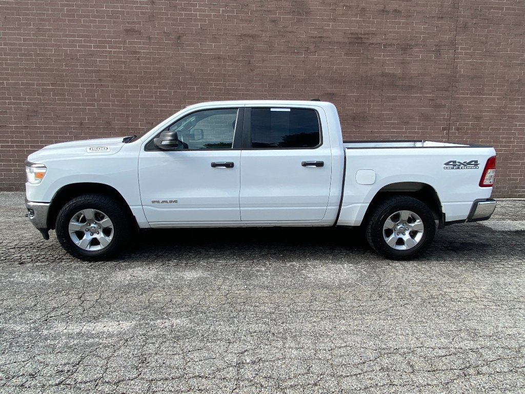 Used 2023 Bright White Clearcoat Ram Big Horn image 3
