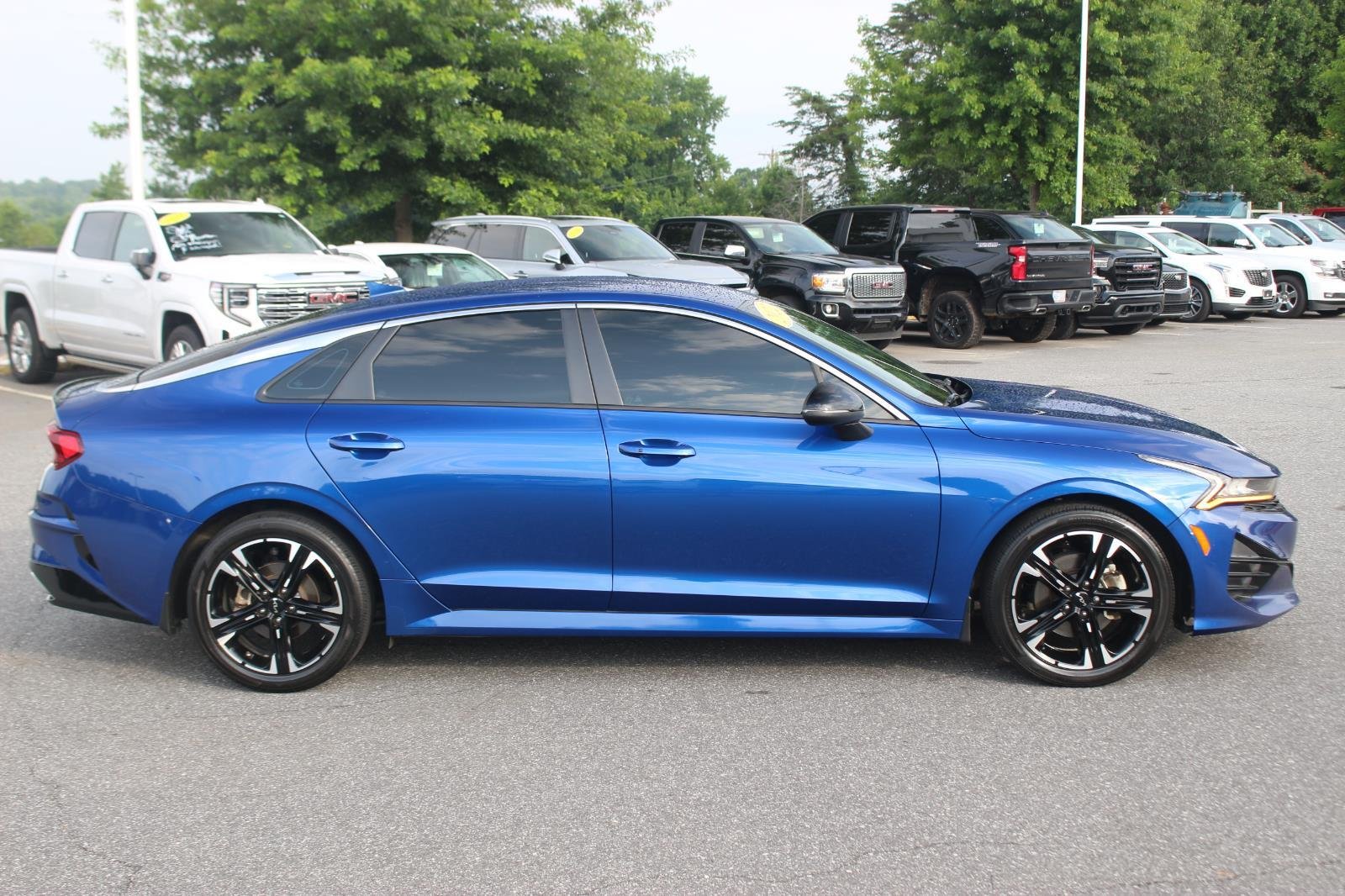 Used 2022 Blue Kia GT-Line image 8