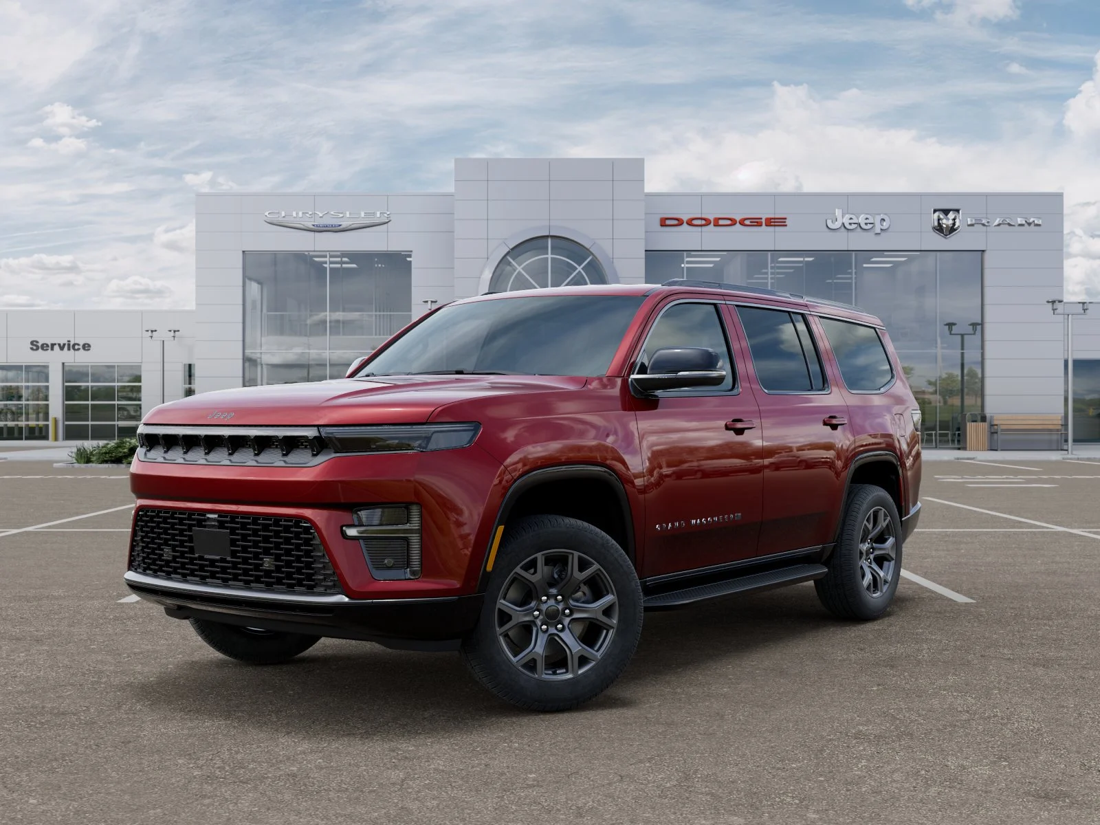 New 2026 Velvet Red Pearl-Coat Exterior Paint Jeep Limited Altitude image 27