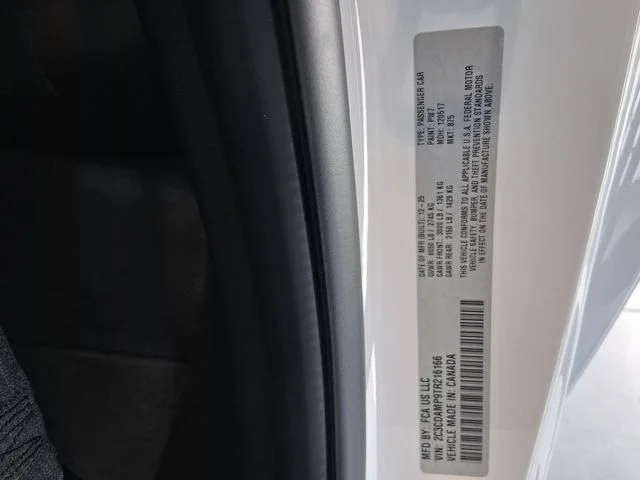 New 2026 White Knuckle Exterior Paint Dodge Scat Pack image 23