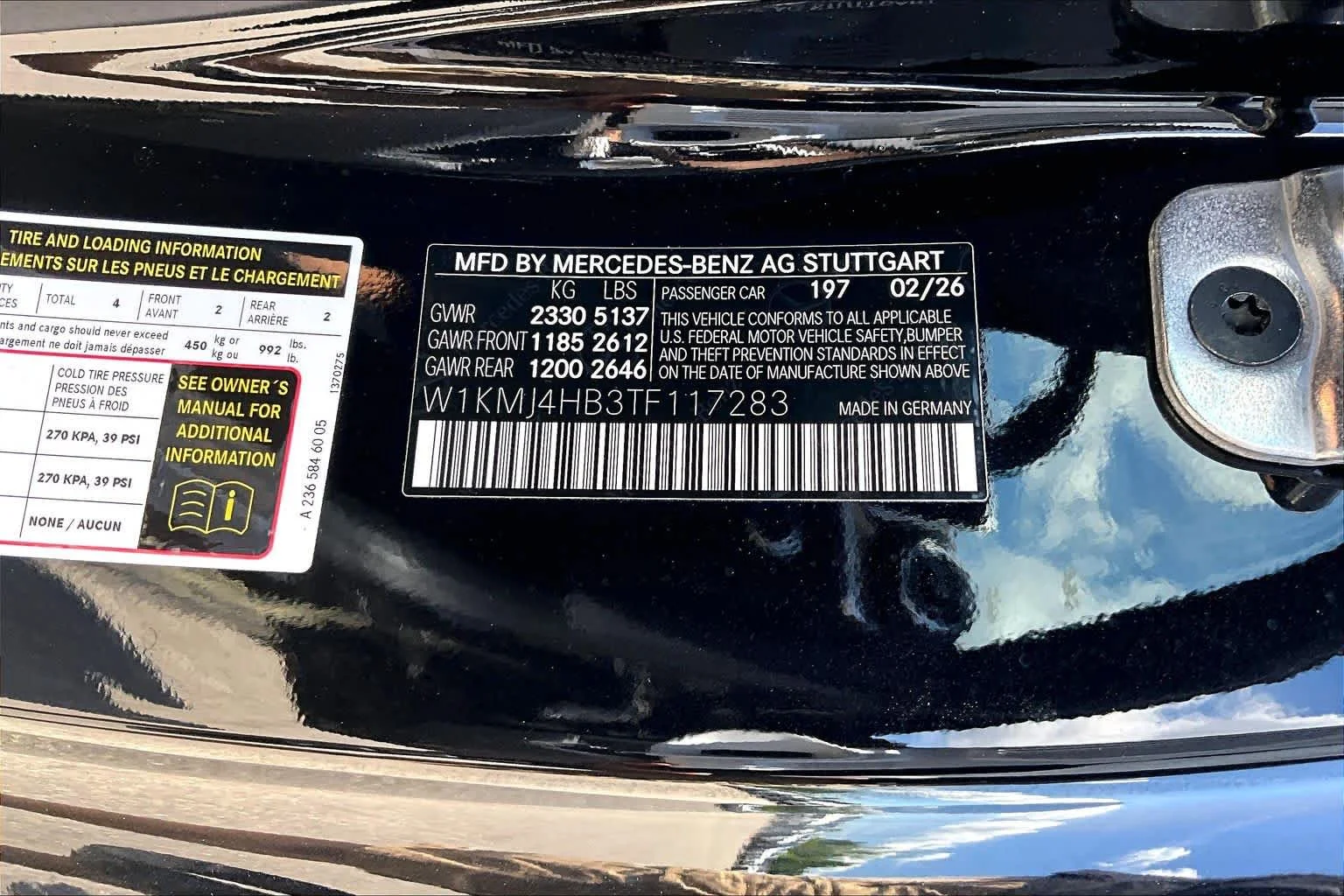 New 2026 Obsidian Black Metallic Mercedes-Benz CLE 300 image 13