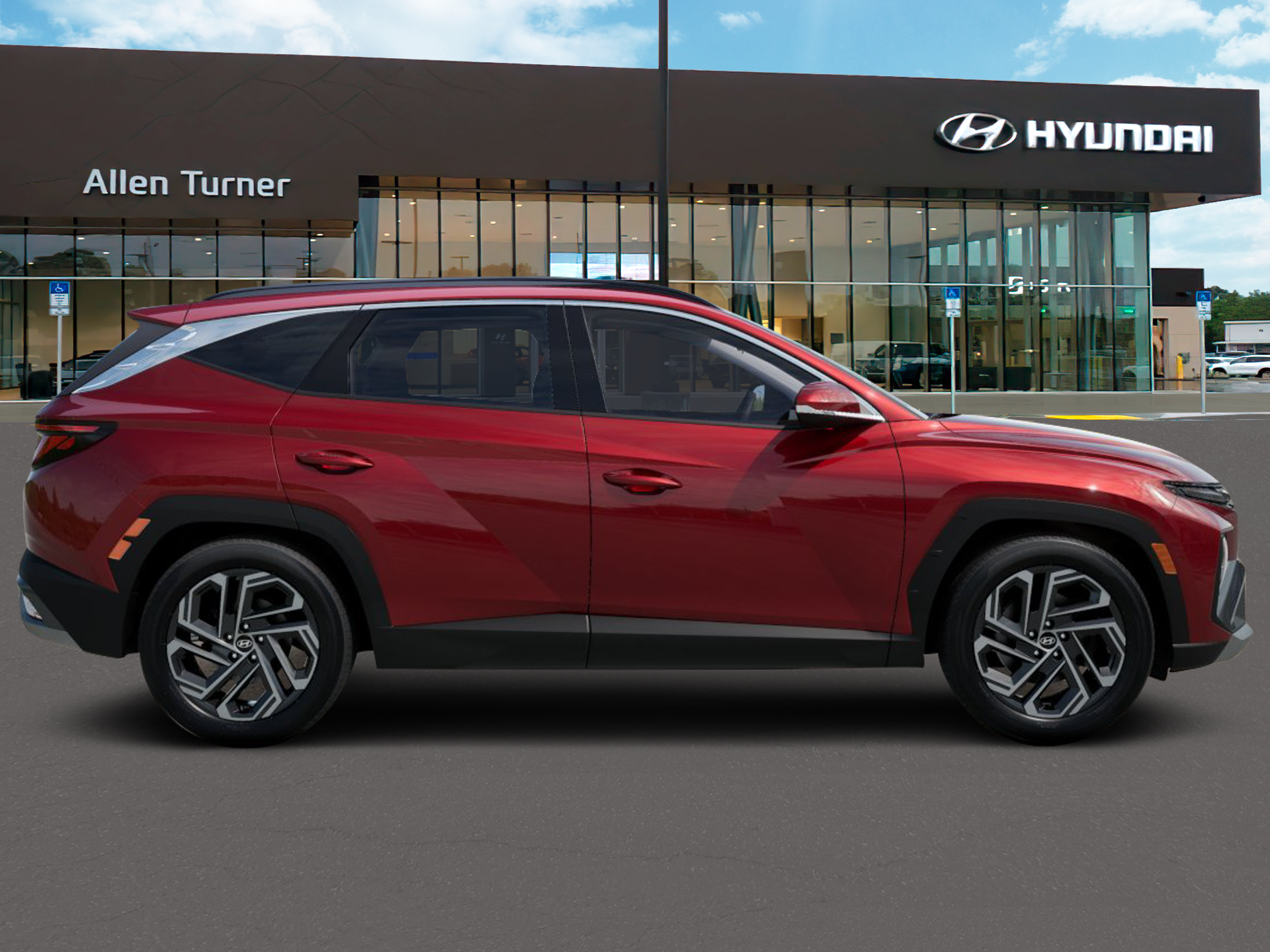 New 2026 Ultimate Red Hyundai SEL Plus FWD image 6