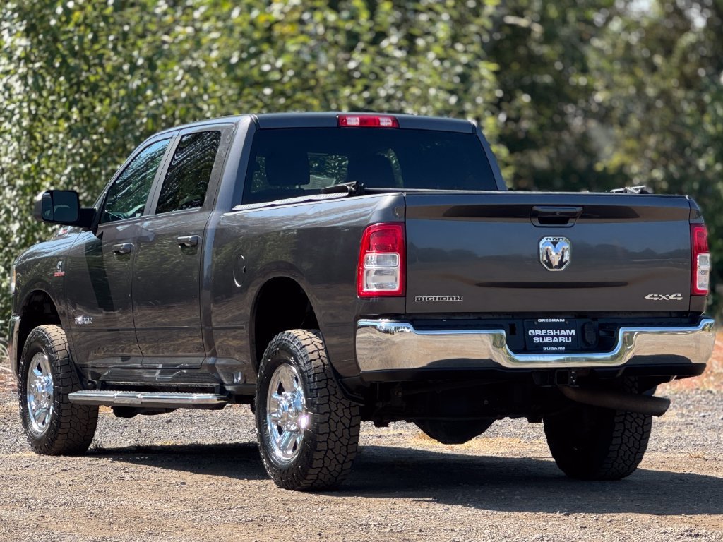 Used 2021 Granite Crystal Metallic Clearcoat Ram Big Horn image 5
