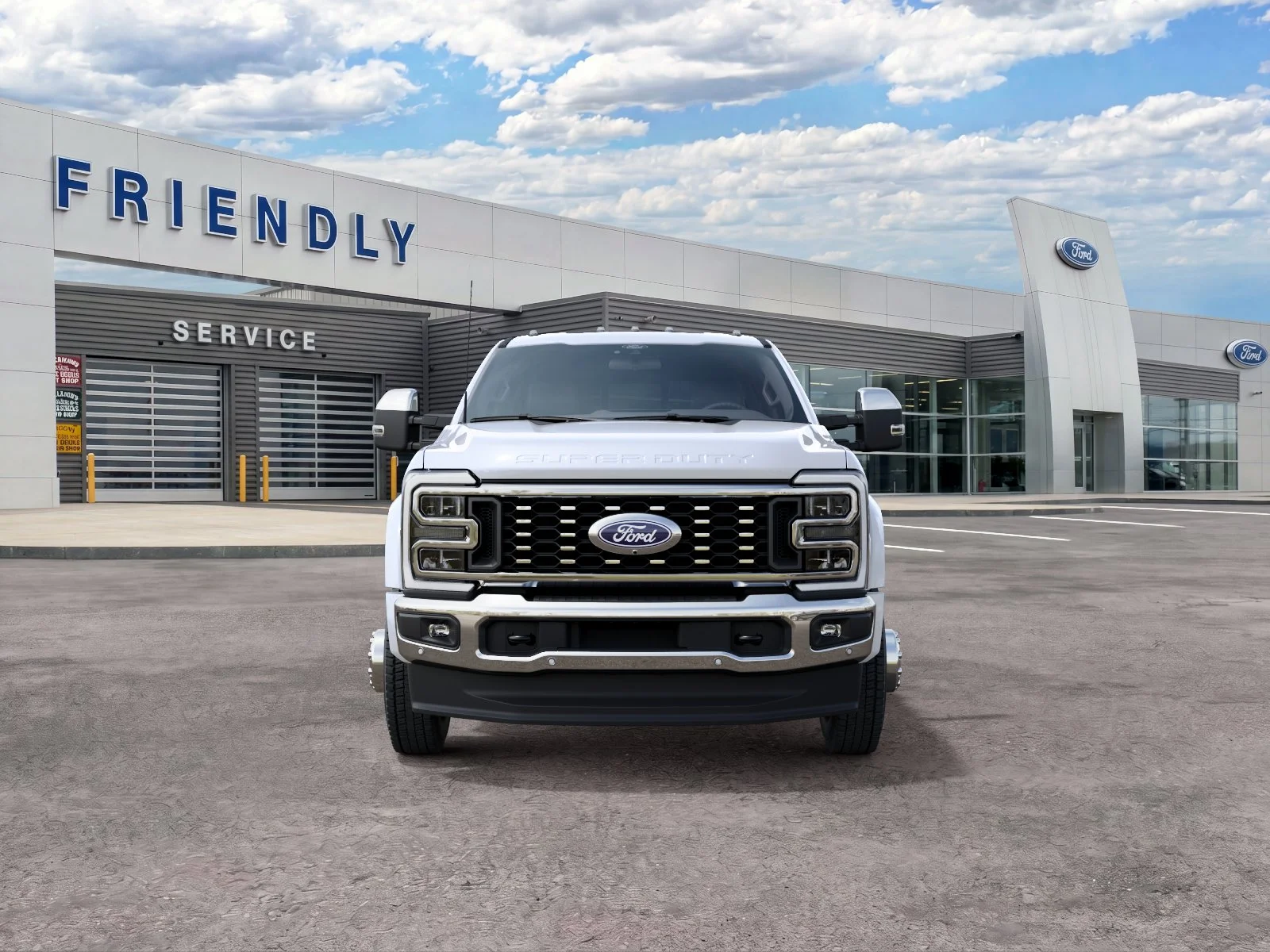 New 2027 Star White Metallic Tri-Coat Ford F-450® King Ranch® image 3