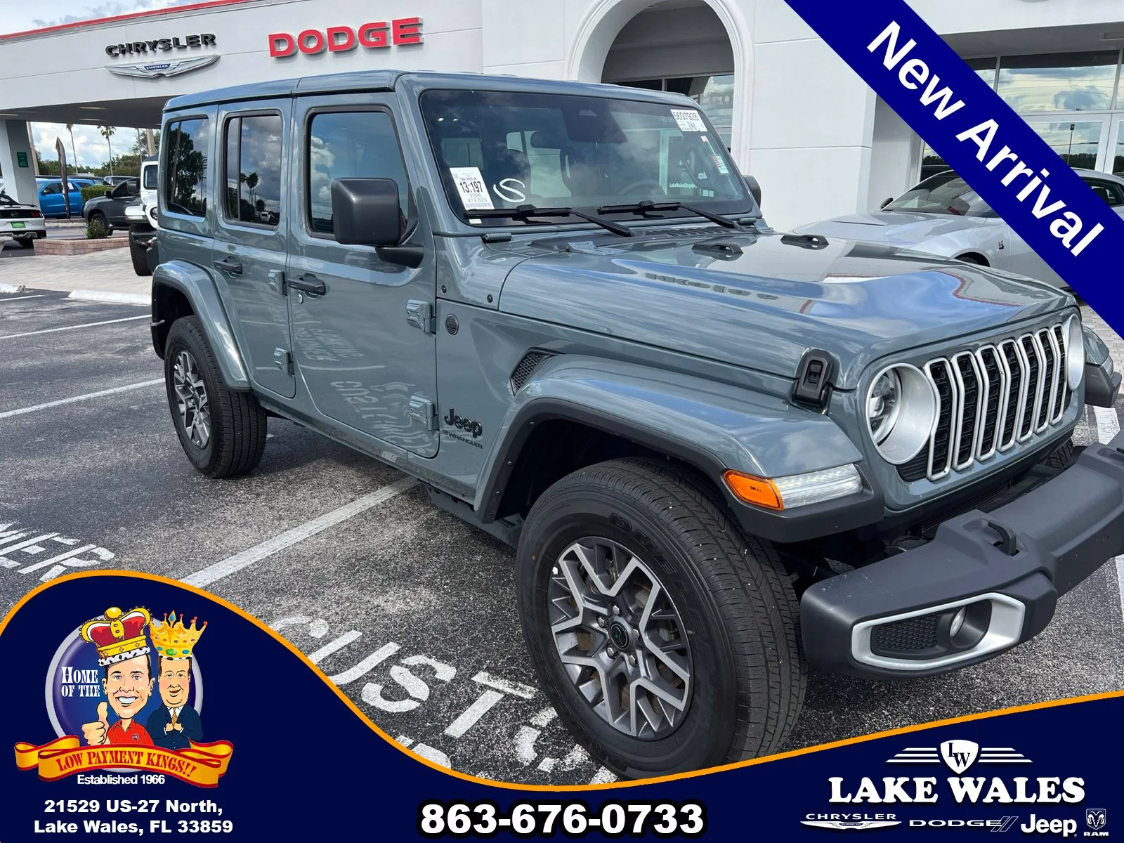 Used 2026 Gray Jeep Sahara image 5