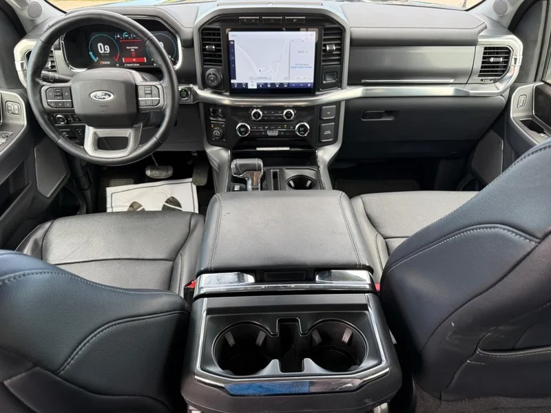 Used 2021 Guard Metallic Ford LARIAT 4WD SuperCrew 5.5