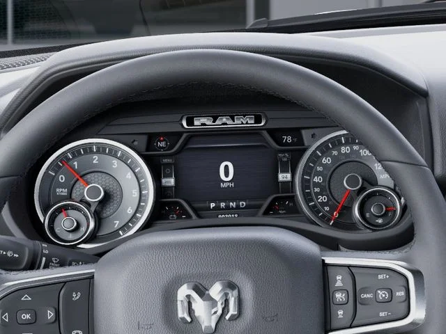New 2026 Diamond Black Crystal Pearl-Coat Exterior Paint RAM Big Horn/Lone Star image 17