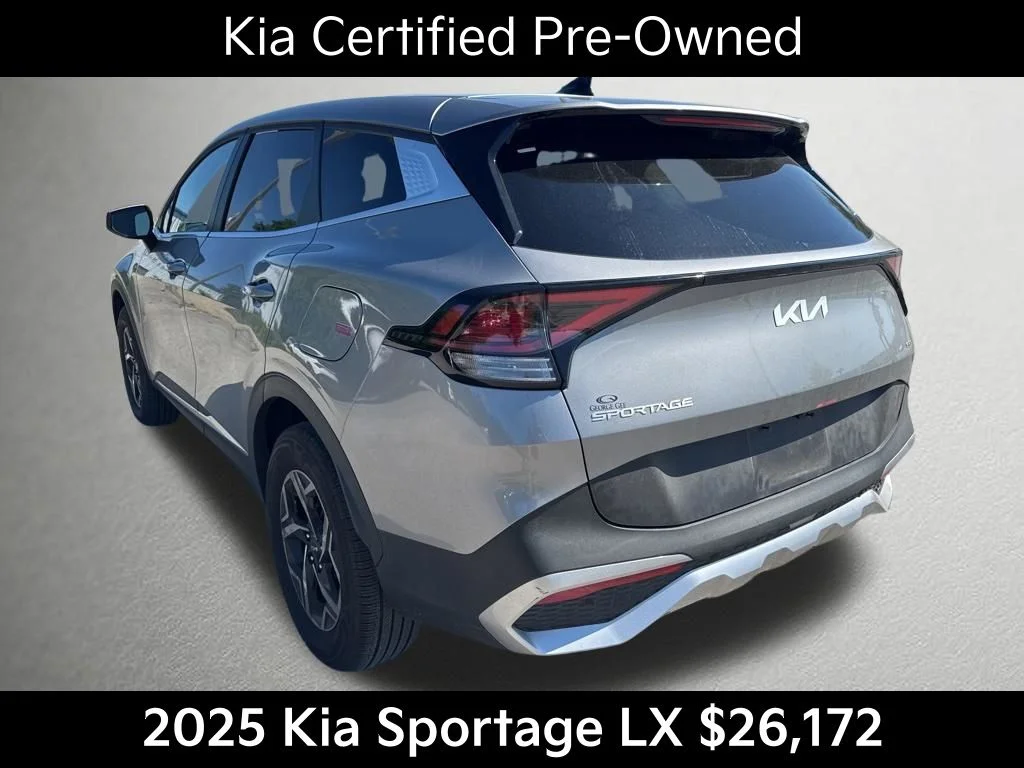 Certified Used 2025 Gray Kia LX image 6