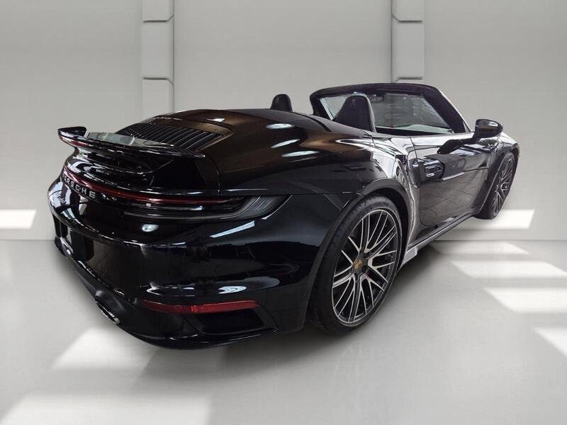 Used 2022 Black PORSCHE TURBO CABRIOLET image 5