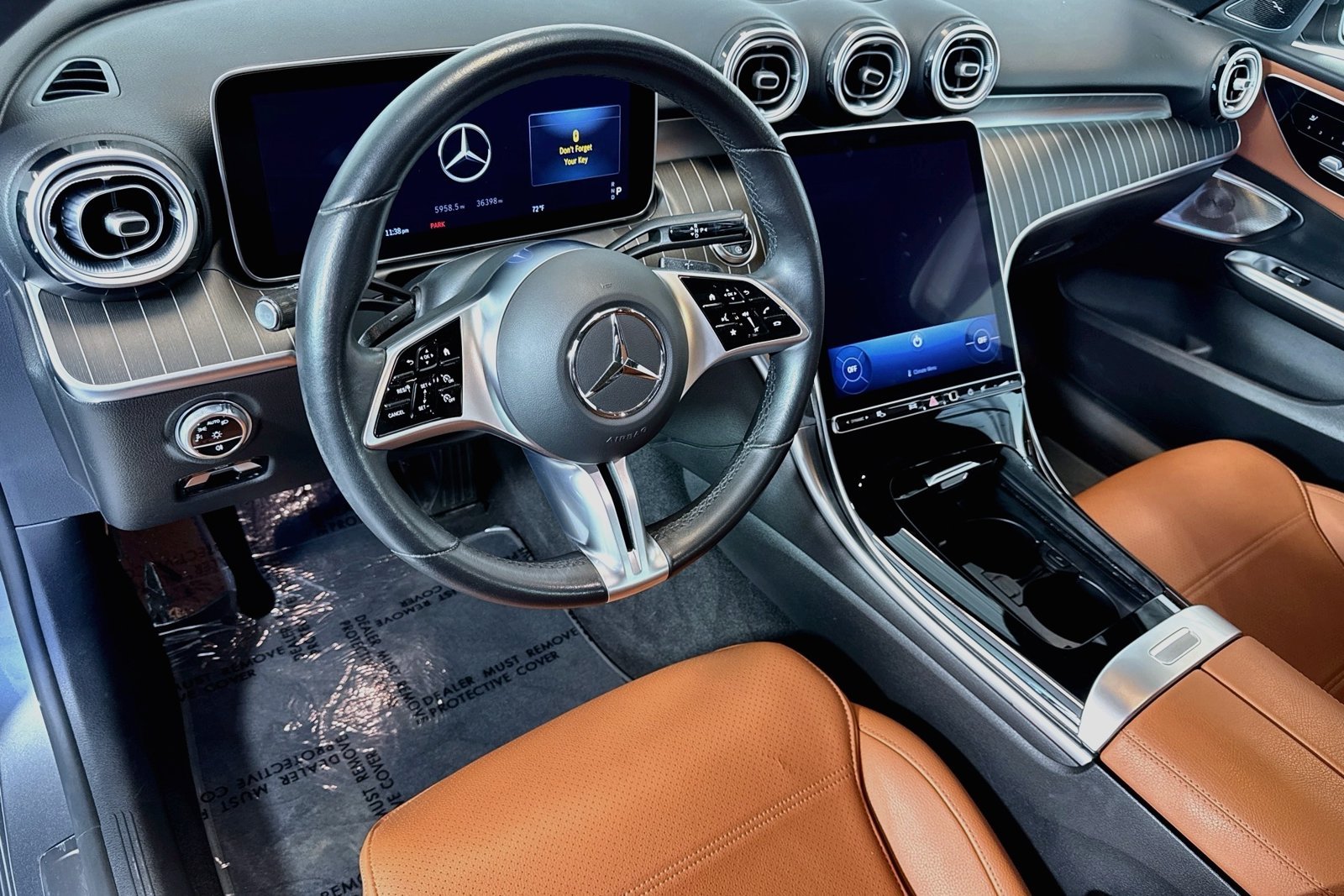 Certified Used 2023 Selenite Grey Metallic Mercedes-Benz C 300 image 9