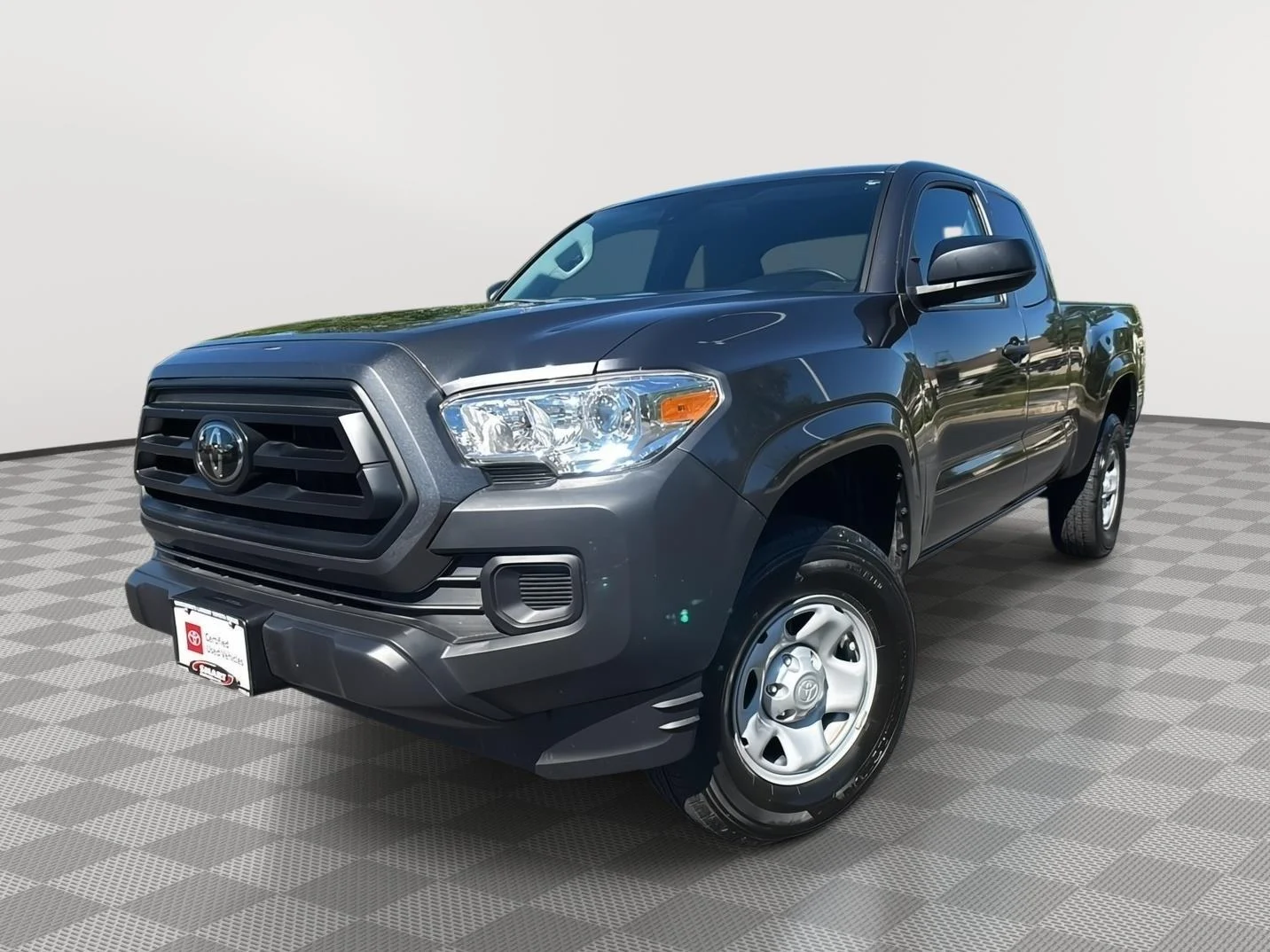 Certified Used 2021 Magnetic Gray Metallic Toyota SR image 1