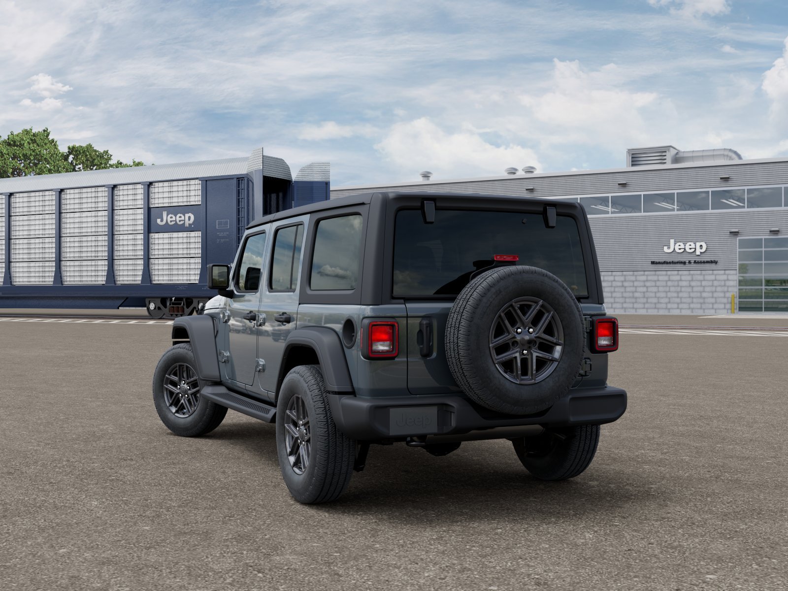 New 2026 Anvil Clear-Coat Exterior Paint Jeep Sport S image 3