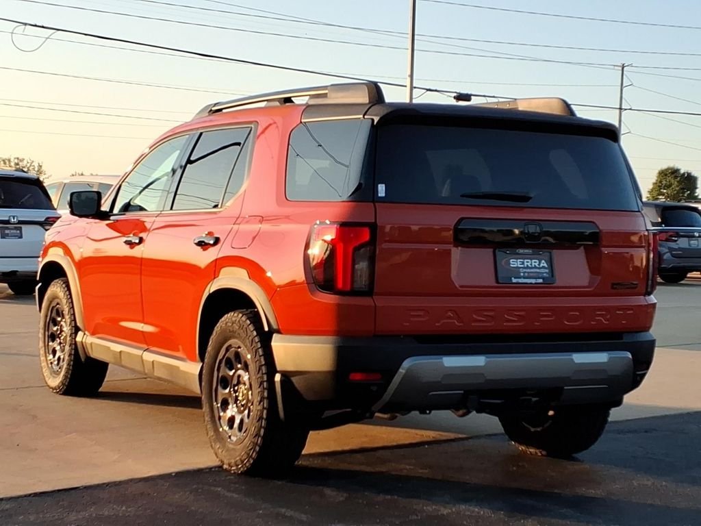 New 2026 Sunset Orange Honda TrailSport Elite Blackout image 12