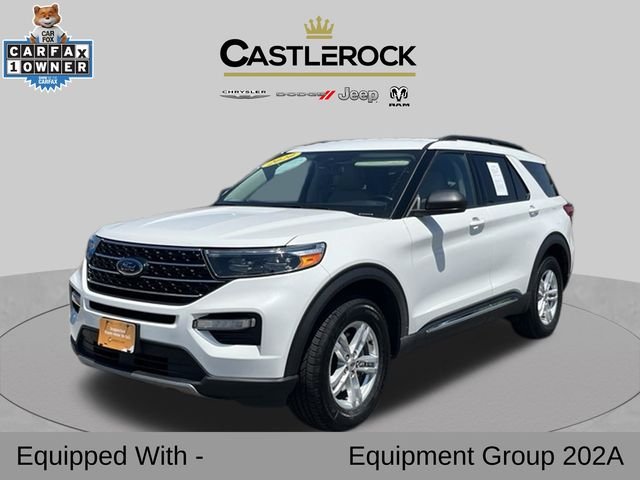 Certified Used 2020 White Ford XLT image 1