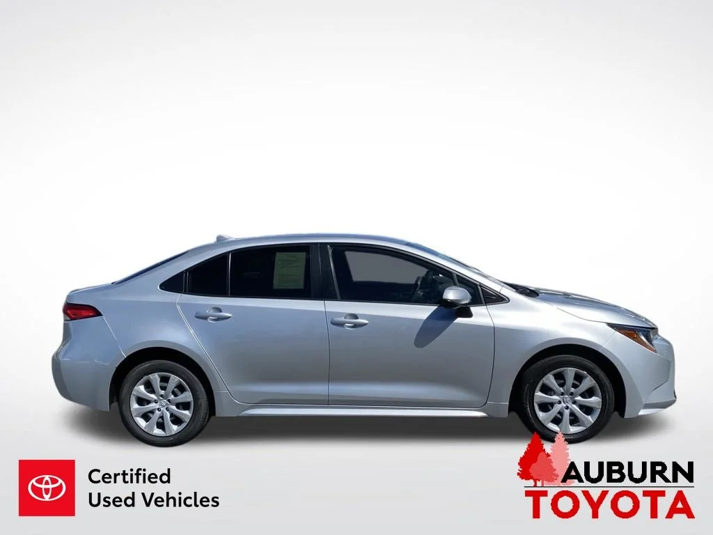 Certified Used 2023 Silver Toyota LE image 9