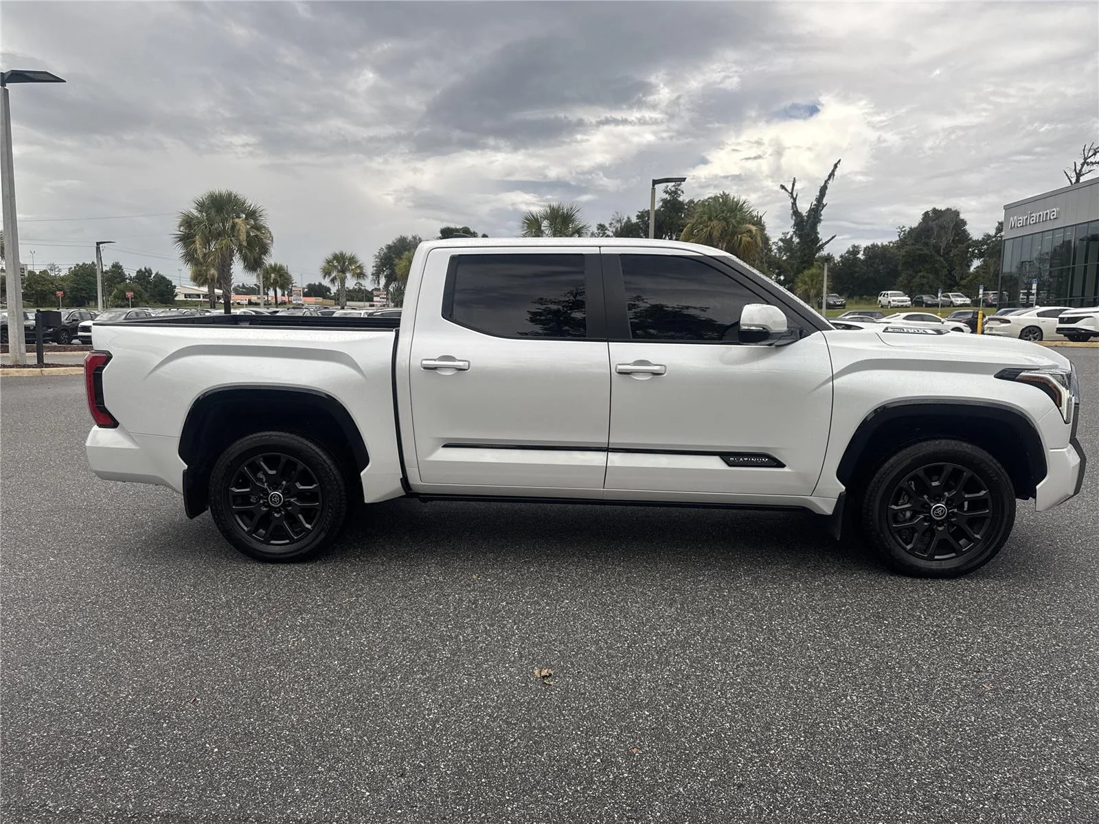 Used 2024 Wind Chill Pearl Toyota Platinum Hybrid image 3