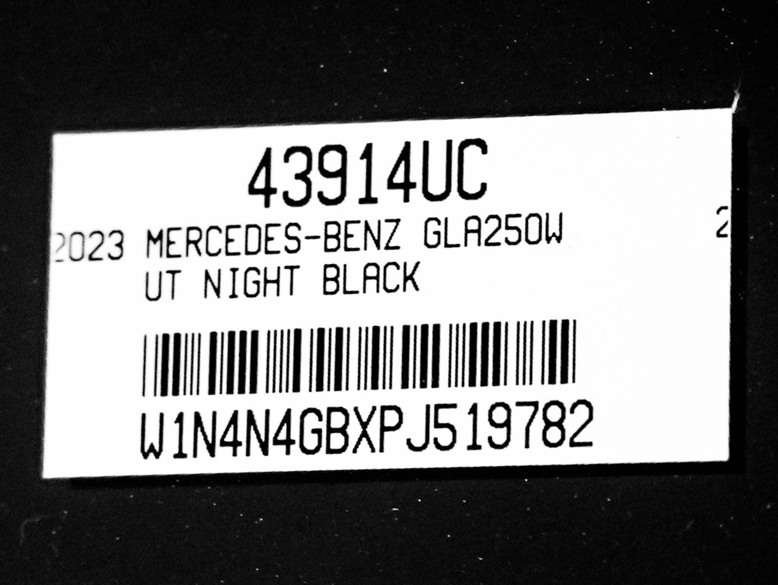 Certified Used 2023 Night Black Mercedes-Benz GLA 250 SUV image 25