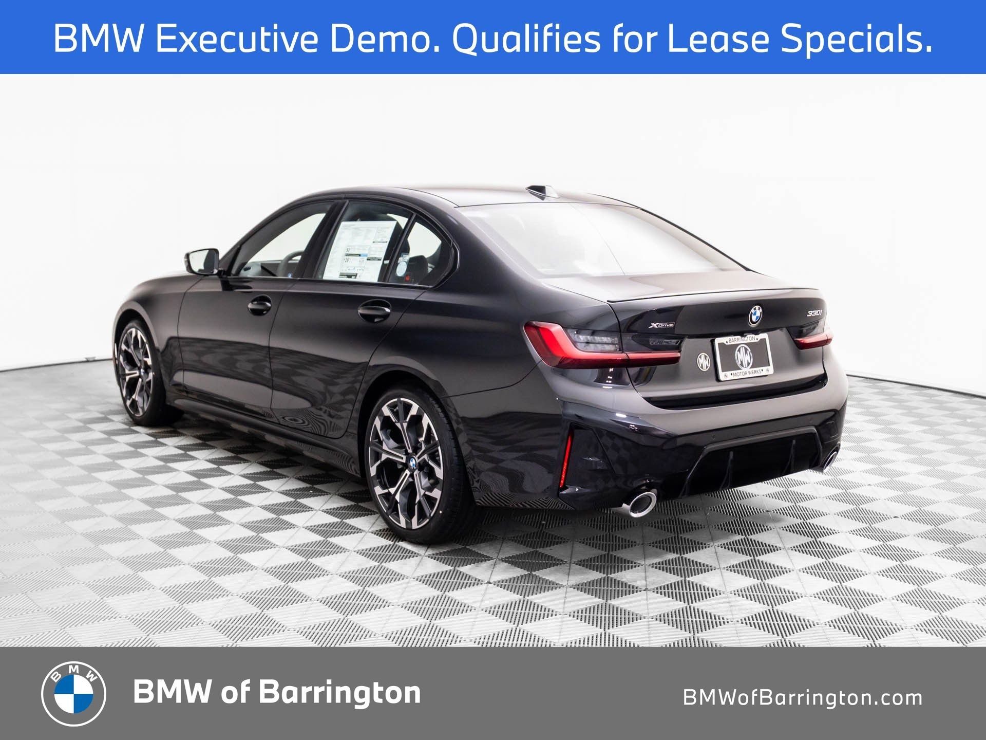 New 2026 Black Sapphire Metallic BMW 330i xDrive image 3