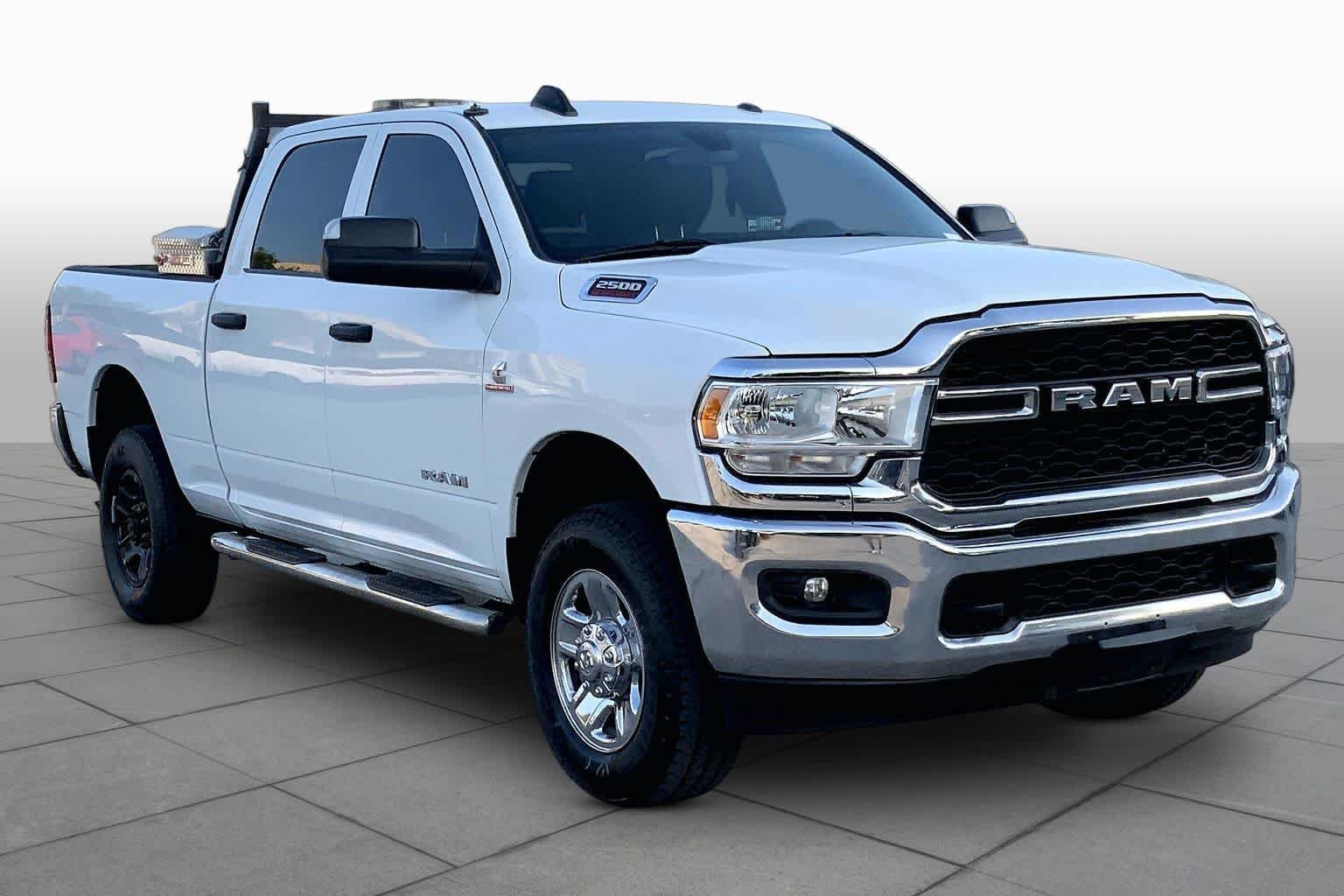 Certified Used 2022 Bright White Clearcoat Ram Tradesman image 3
