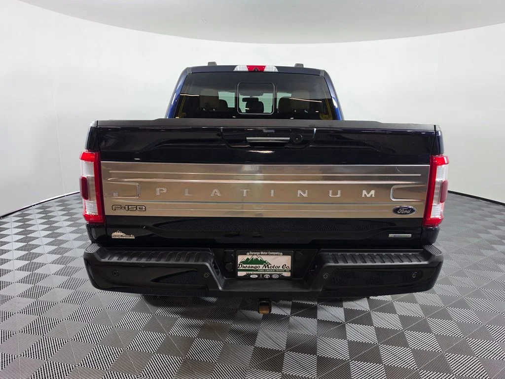 Used 2022 Blue Ford Platinum image 10