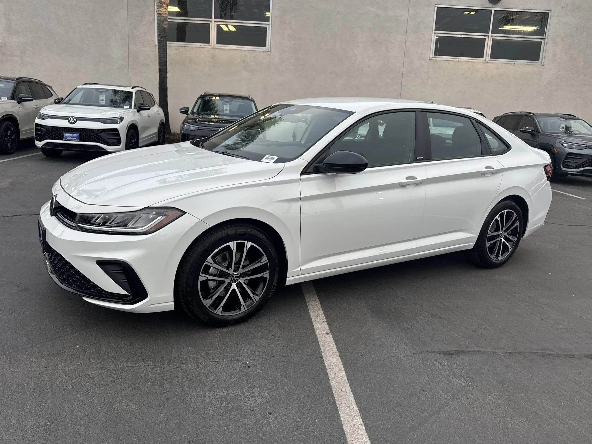 New 2026 Pure White Volkswagen Sport image 4