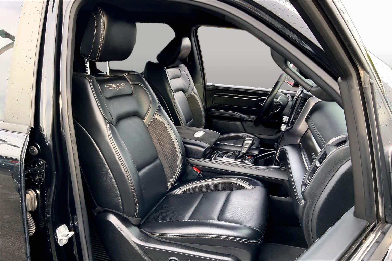 Used 2022 Diamond Black Crystal Pearlcoat Ram TRX image 16