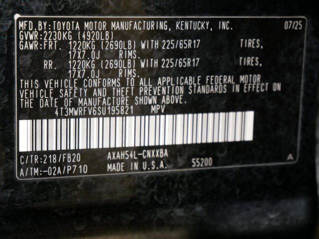 Certified Used 2025 Midnight Black Metallic Toyota Hybrid LE image 32