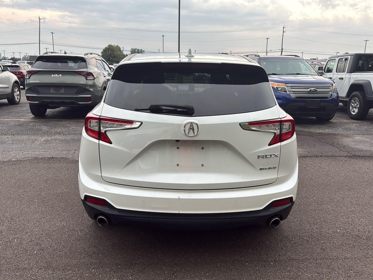 Used 2020 Platinum White Pearl Acura SH-AWD w/Tech image 4