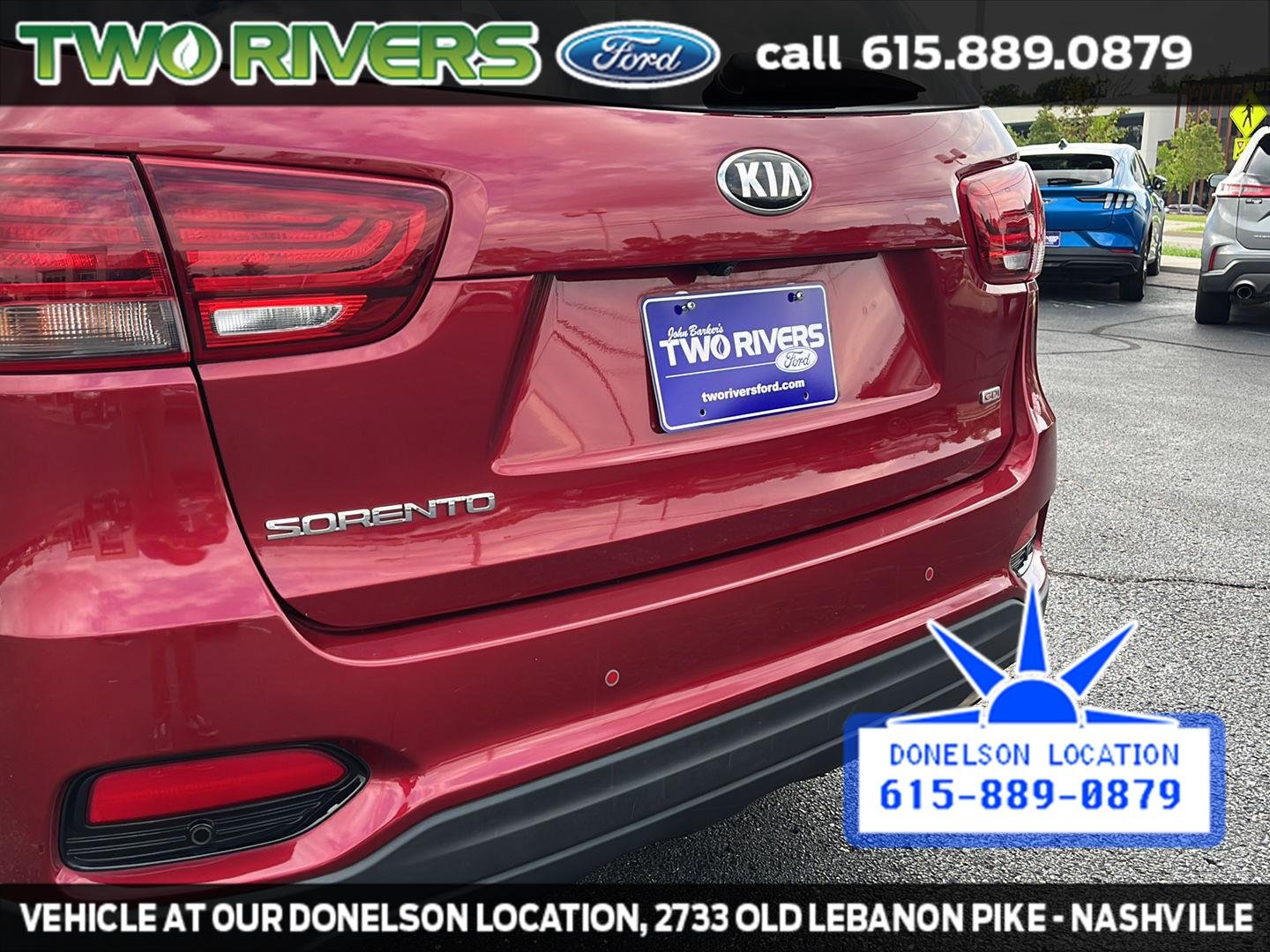 Used 2020 Passion Red Kia LX image 7