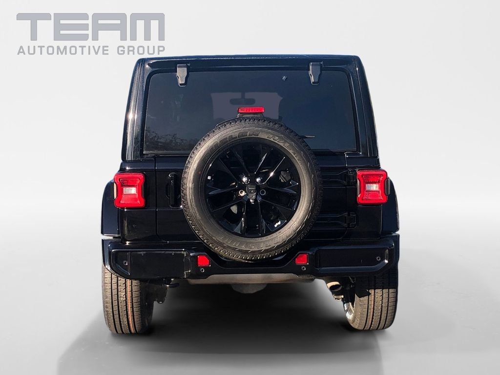 Used 2022 Black Jeep Unlimited Sahara High Altitude image 6